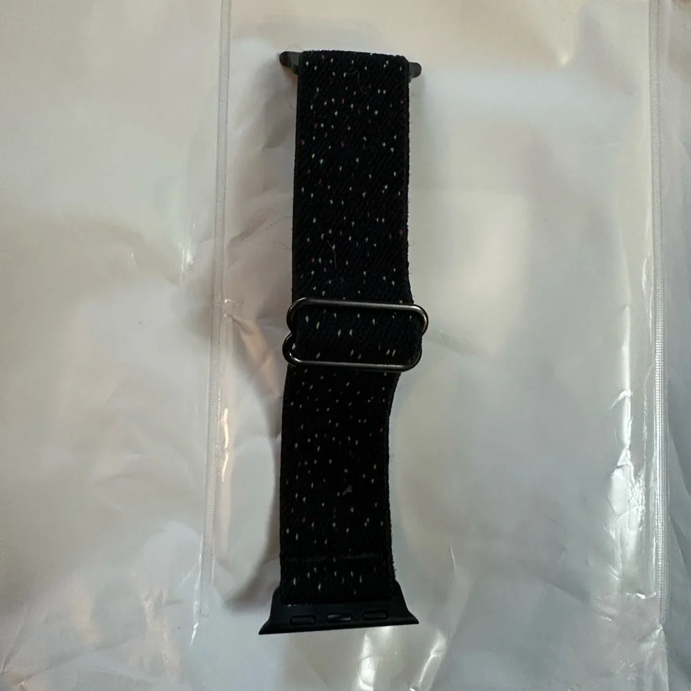 black adjustable apple watch band NEVER USED